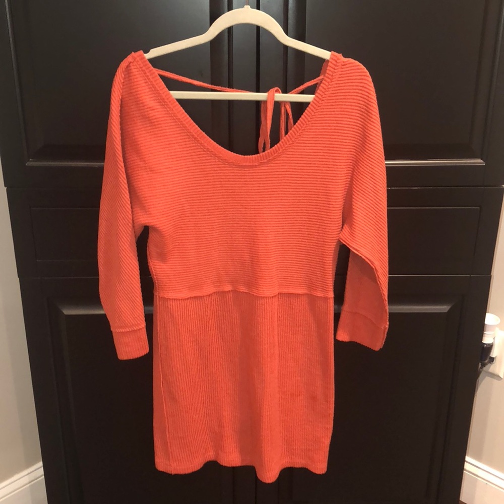 Open back sweater dress size M